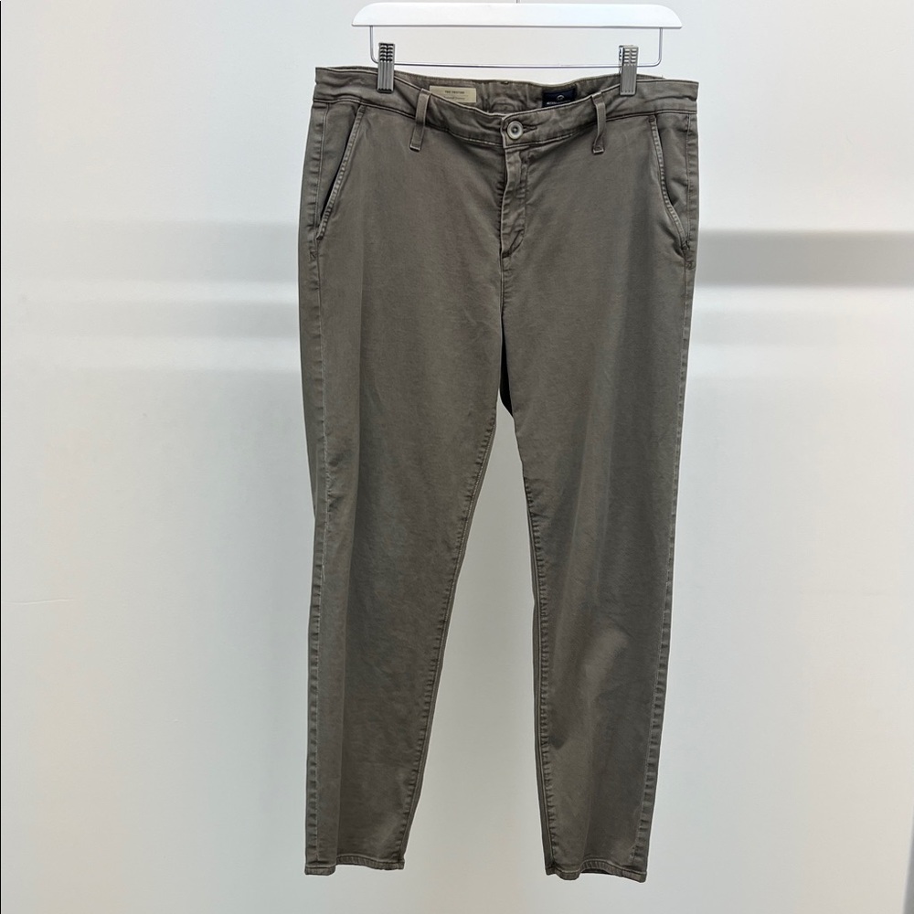 AG Adriano Goldschmied Gray Denim Trousers